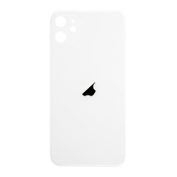 Tapa Trasera iPhone 11 (Agujero Ampliado) (EU) (Blanco)
