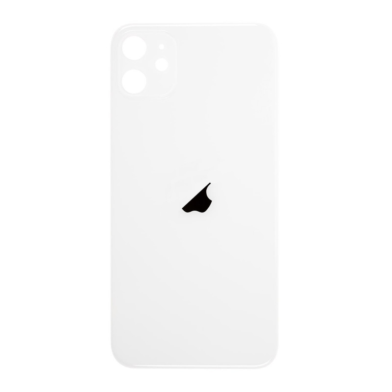 Tapa Trasera iPhone 11 (Agujero Ampliado) (EU) (Blanco)