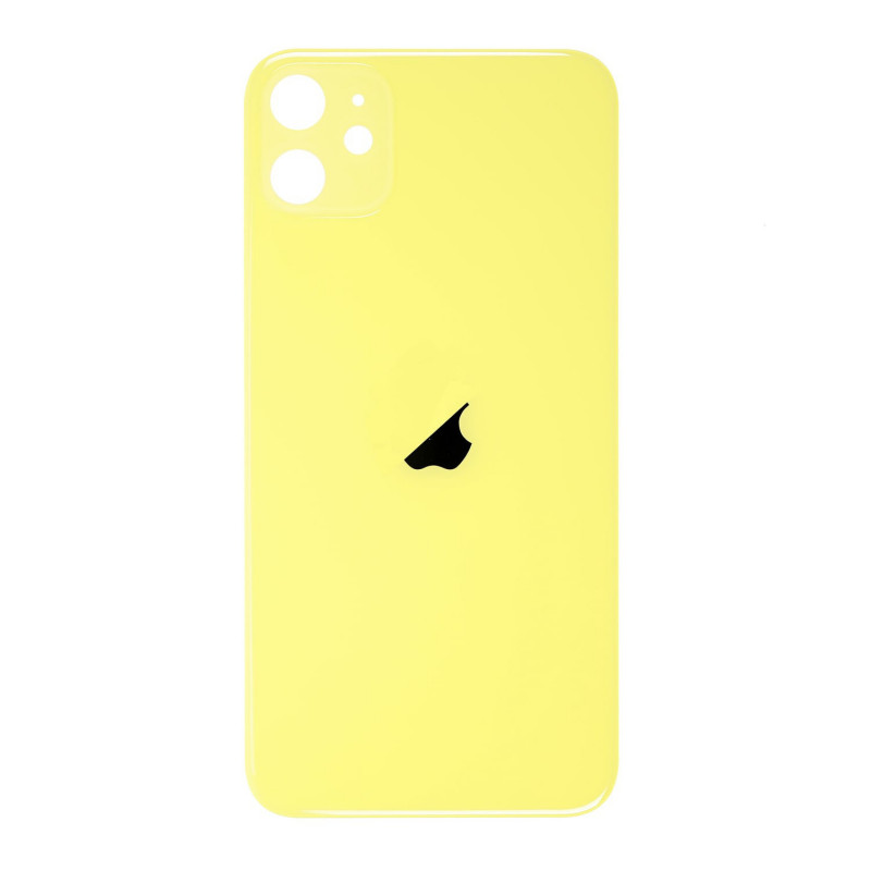 Tapa Trasera iPhone 11 (Agujero Ampliado) (EU) (Amarillo)