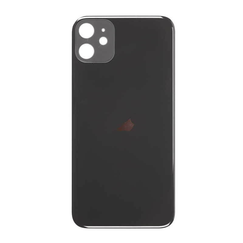 Tapa Trasera iPhone 11 (Agujero Ampliado) (EU) (Negro)