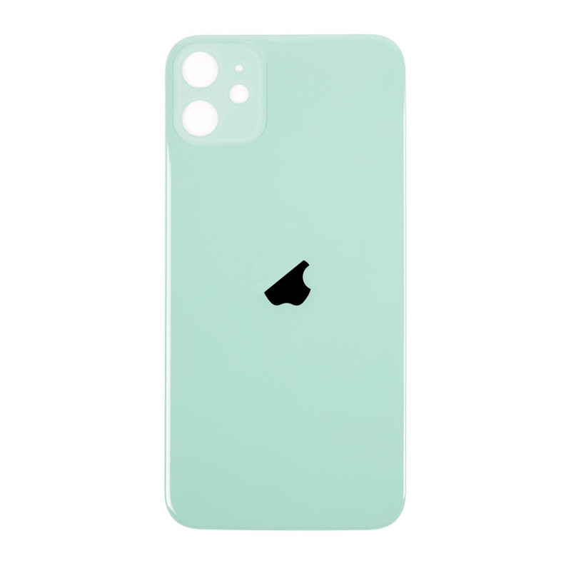 Tapa Trasera iPhone 11 (Agujero Ampliado) (EU) (Verde)