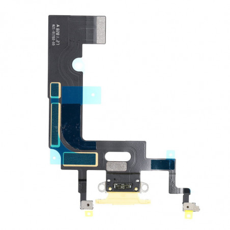 Flex Conector de carga microfono iPhone XR A2105 (Amarillo)