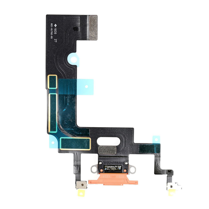 Flex Conector de carga microfono iPhone XR A2105 (Coral)