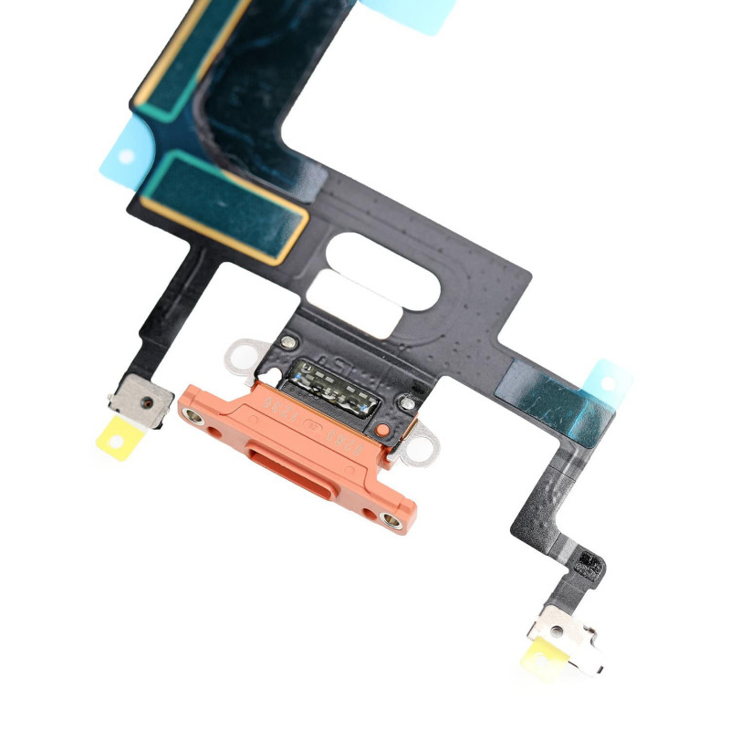 Flex Conector de carga microfono iPhone XR A2105 (Coral)