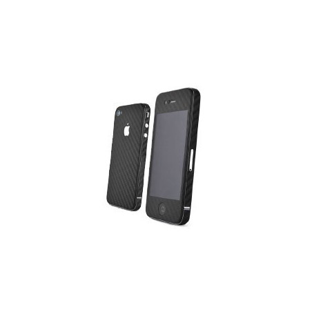 Skin Carbono iPhone 4 - Negro