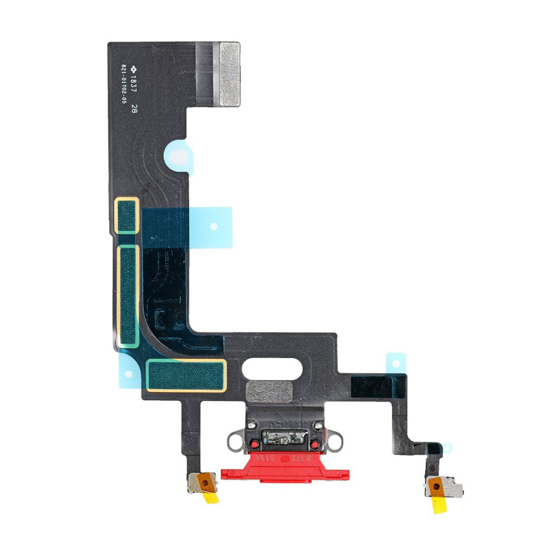 Flex Conector de carga microfono iPhone XR A2105 (Rojo)