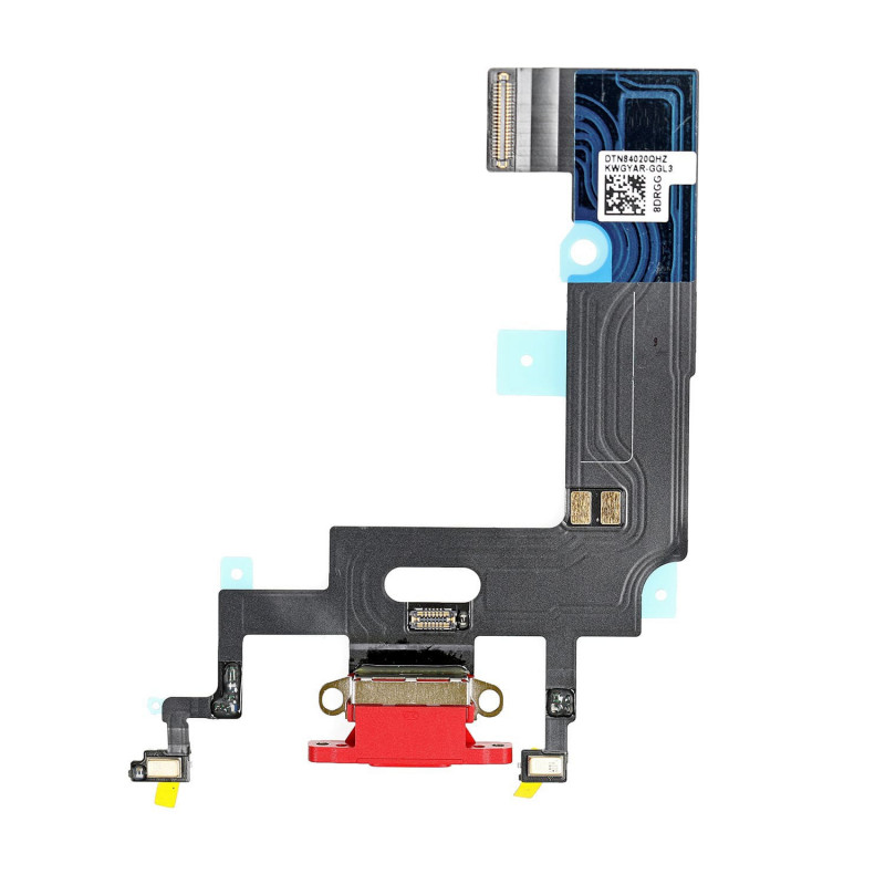 Flex Conector de carga microfono iPhone XR A2105 (Rojo)