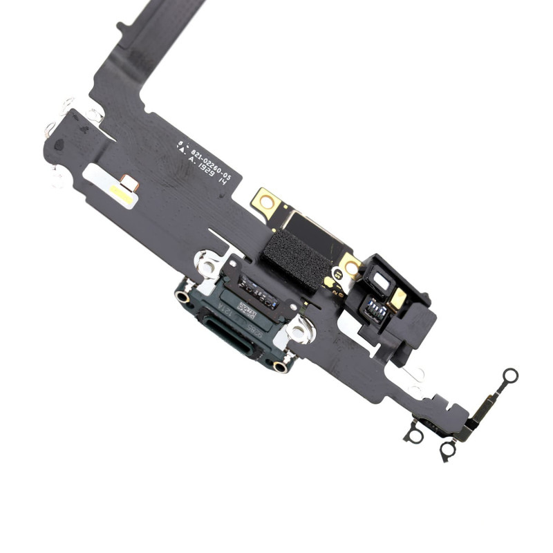 Flex Conector de carga micrófono iPhone 11 Pro Max (Verde) (Original)