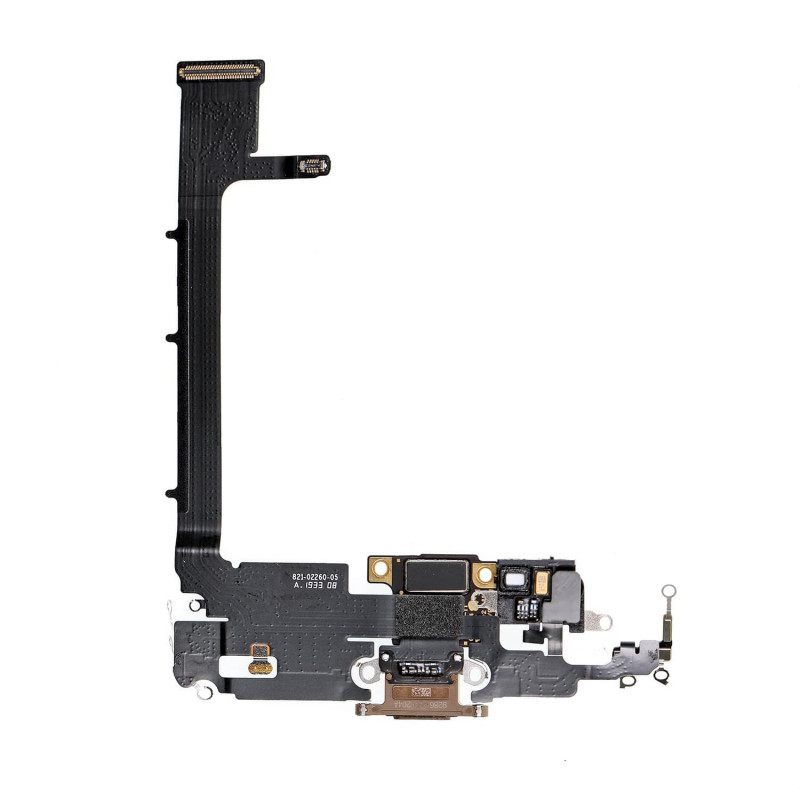 Flex Conector de carga micrófono iPhone 11 Pro Max - Oro