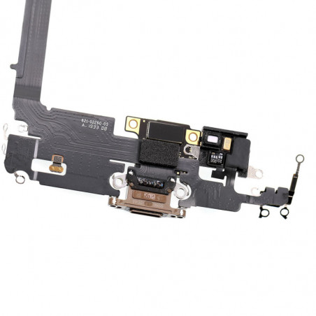 Flex Conector de carga micrófono iPhone 11 Pro Max (Oro) (Original)