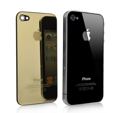 Tapa Trasera Oro Espejo iPhone 4