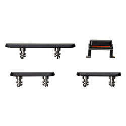 Juego de botones laterales para iPhone 11 Pro / Pro Max - Negro | Repuestos Iphone