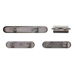 Juego de botones laterales para iPhone 11 Pro / Pro Max - Negro | Repuestos Iphone 2