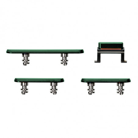 Juego de botones laterales para iPhone 11 Pro / Pro Max -  Verde | Repuestos Iphone