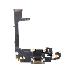 Flex Conector de carga micrófono iPhone 11 Pro (Oro)| Repuestos Iphone