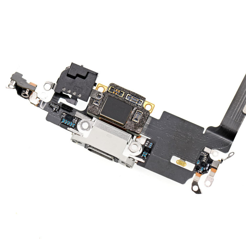 Flex de Carga y Micrófono iPhone 11 Pro (Original) (Blanco)