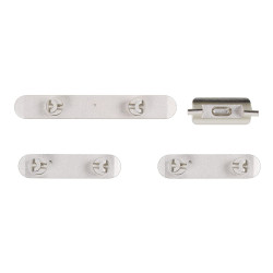 Juego de botones laterales para iPhone 11 Blanco | Repuestos Iphone 2