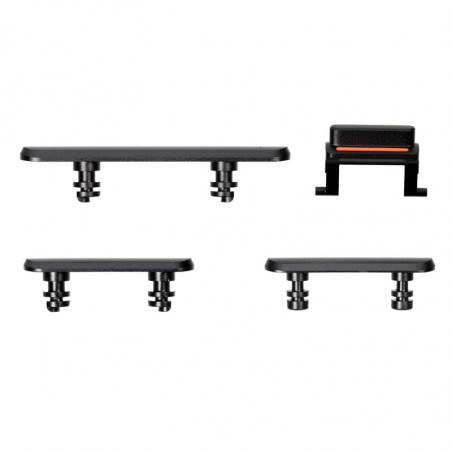 Juego de botones laterales para iPhone 11 Negro | Repuestos Iphone