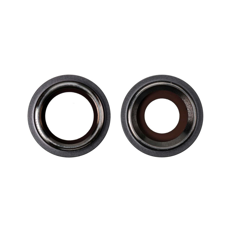 Embellecedor con lente para iPhone 11 Negro | Repuestos Iphone