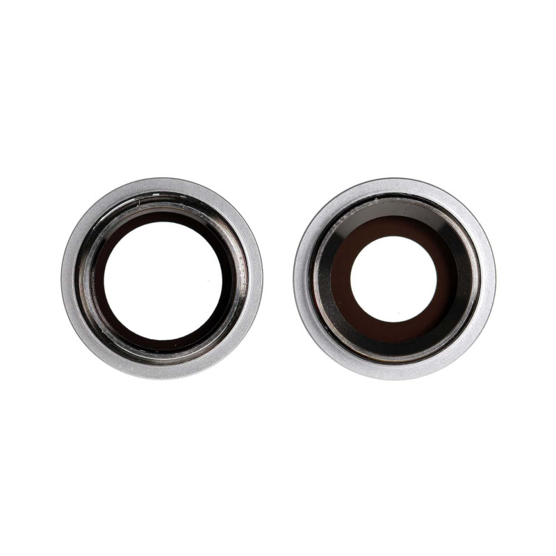 Embellecedor con lente para iPhone 11 - Blanco | Repuestos Iphone