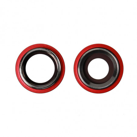 Embellecedor con lente para iPhone 11 - Rojo | Repuestos Iphone