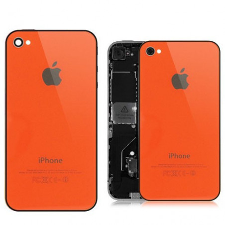 Tapa Trasera iPhone 4 - Naranja