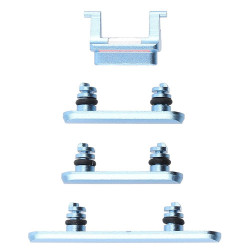 Juego de botones laterales para iPhone XR Azul | Repuestos Iphone