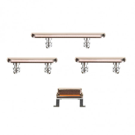 Juego de botones laterales para iPhone XS - Oro| Repuestos Iphone