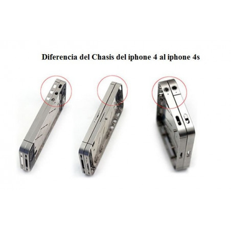 CHASIS DE METAL IPHONE 4s