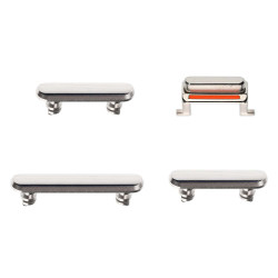 Juego de botones laterales para iPhone X Blanco | Repuestos Iphone 2