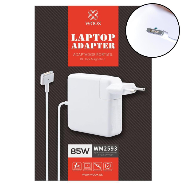 Cargador Compatible con 2 MacBook Pro de 85W MagSafe - WM2593