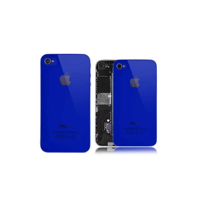 Tapa Trasera iPhone 4s - AZUL