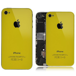 Tapa Trasera iPhone 4s - Amarillo