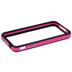 Bumper iPhone 4 4S - Rosa Negro 2