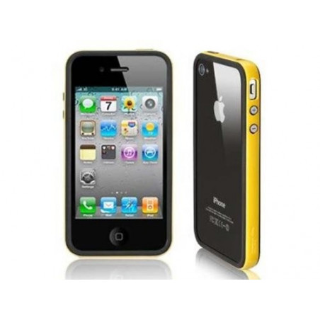 Bumper iPhone 4 4S - Amarillo Negro