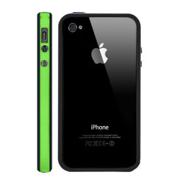 Bumper iPhone 4 4S - Verde Negro