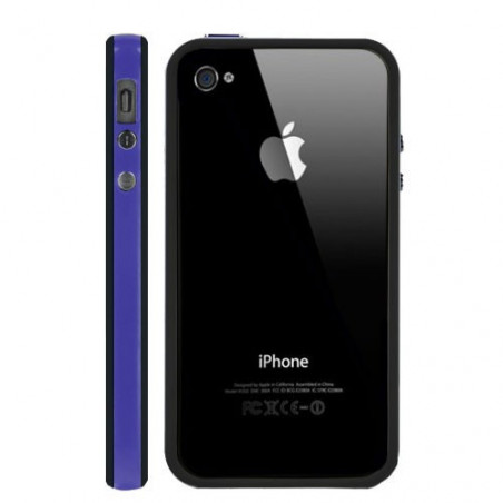 Bumper iPhone 4 4S - Azul Negro