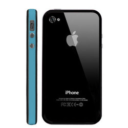 Bumper iPhone 4 4S - Azul Negro