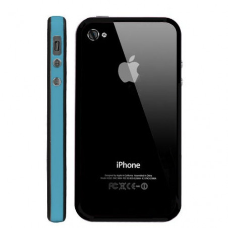 Bumper iPhone 4 4S - Azul Negro