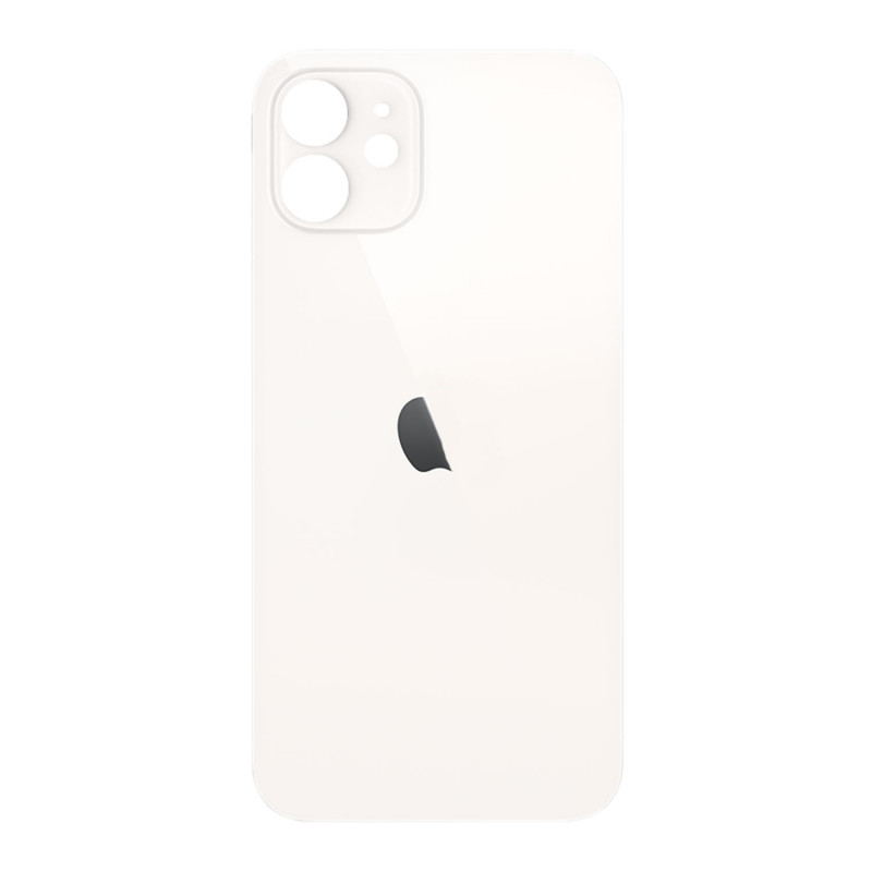 Tapa Trasera iPhone 12 (Agujero Grande) (EU) (Blanco) 


Números de modelo:

iPhone 12: A2172, A2402, A2404, A2403