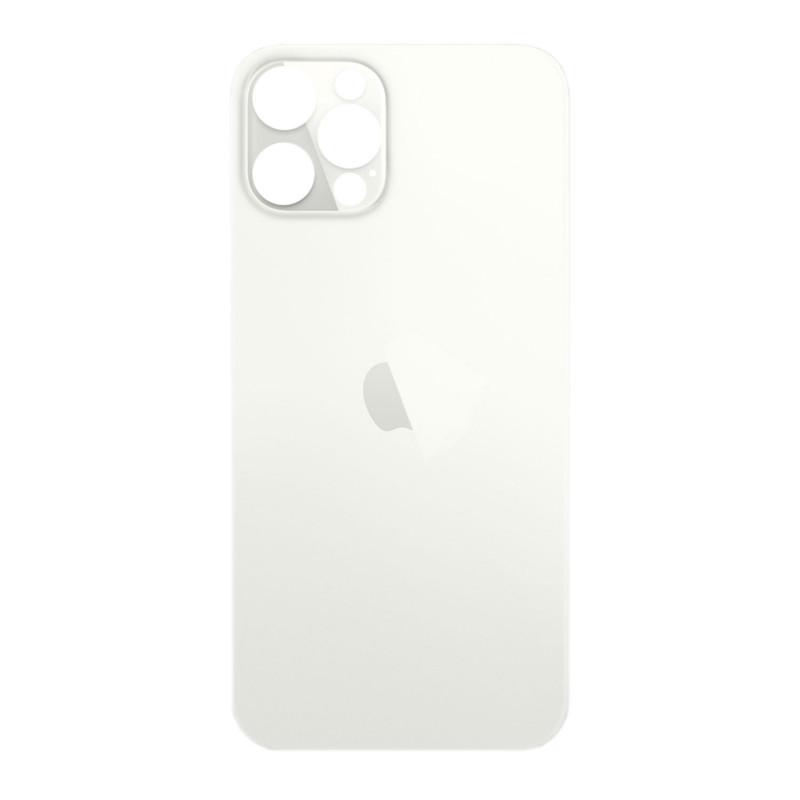 Tapa Trasera iPhone 12 Pro (Agujero Grande) (EU) (Blanco)