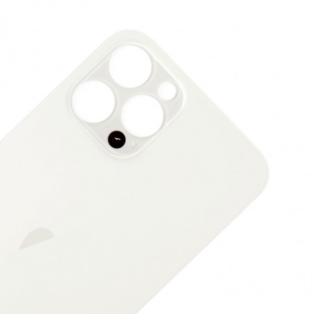 Tapa Trasera iPhone 12 Pro (Agujero Grande) (EU) (Blanco)