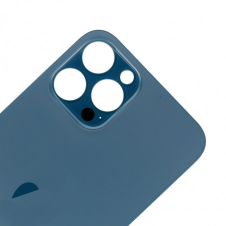 Tapa Trasera iPhone 12 Pro (Agujero Grande) (EU) (Azul Marino)