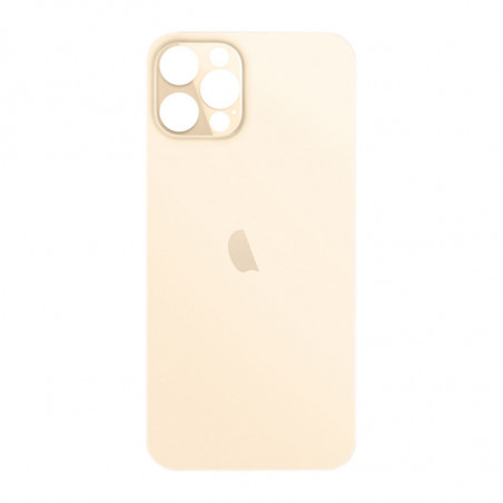 Tapa Trasera iPhone 12 Pro (Agujero Grande) (EU) (Oro)