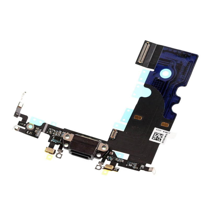 Flex de carga microfono iPhone SE 2020 (Negro) (Original)