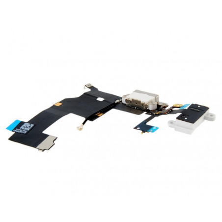 Flex Dock auricular micrófono iPhone 5 (Blanco)