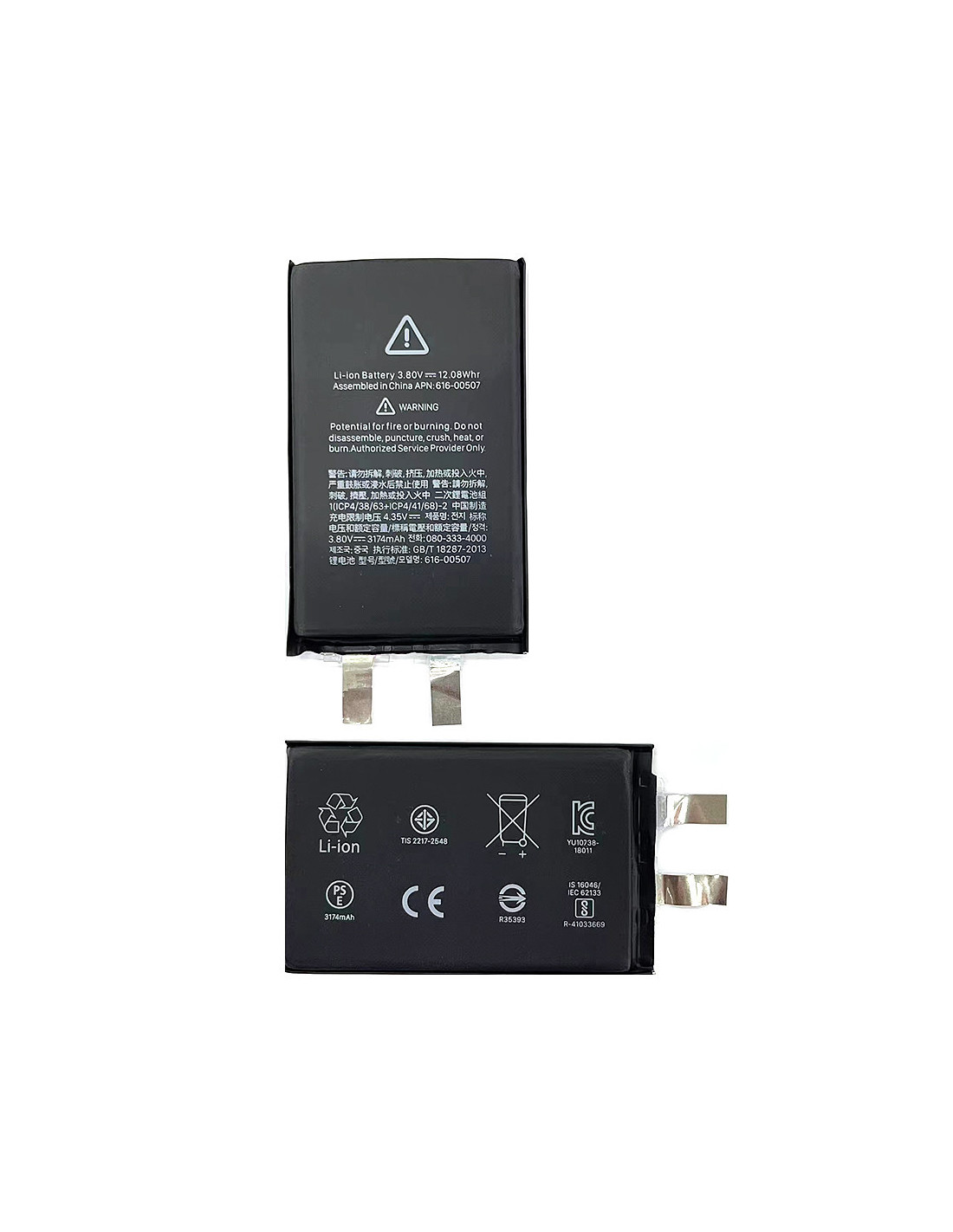 Celda Bateria para iPhone XS Max (Sin BMS) (OEM)