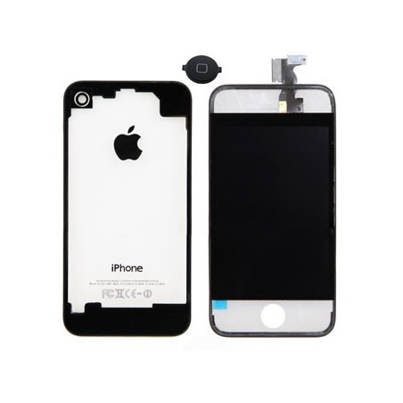 Kit de Conversión iPhone 4 - Negro Transparente