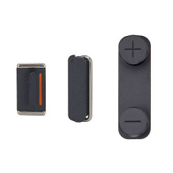 Kit Botones iPhone 5 - Negro