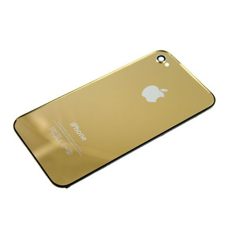 Tapa Trasera Oro Espejo iPhone 4s